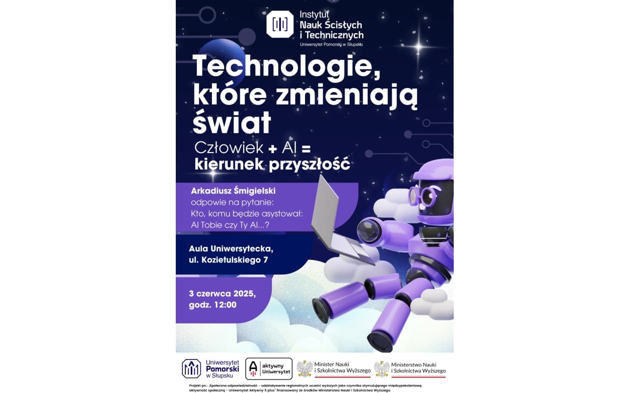Wykład: Człowiek +AI = kierunek przyszłość
