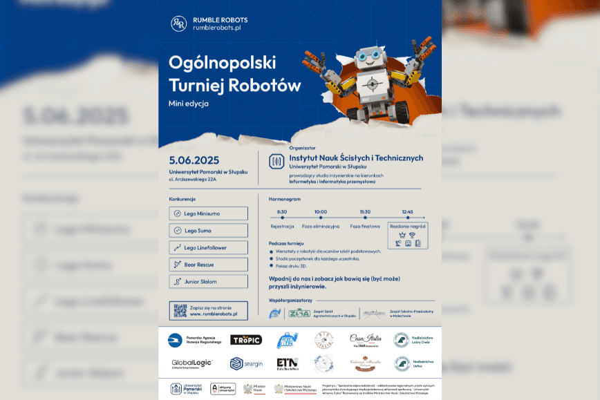 Turniej robotów - Rumble Robots Mini edycja 2025